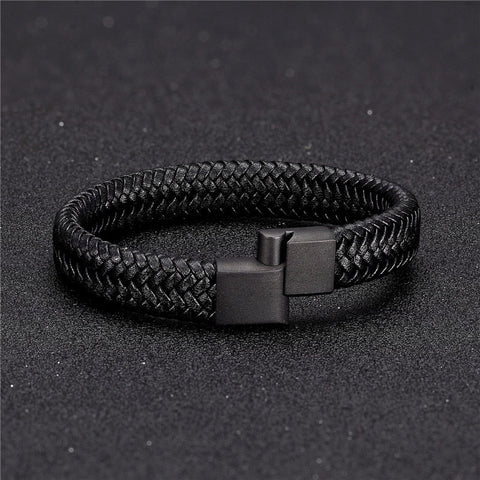 men-leather-bracelet-black-magnetic-clasp