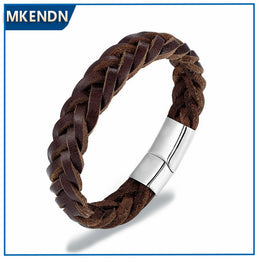 Handmade-vintage-leather-bracelet