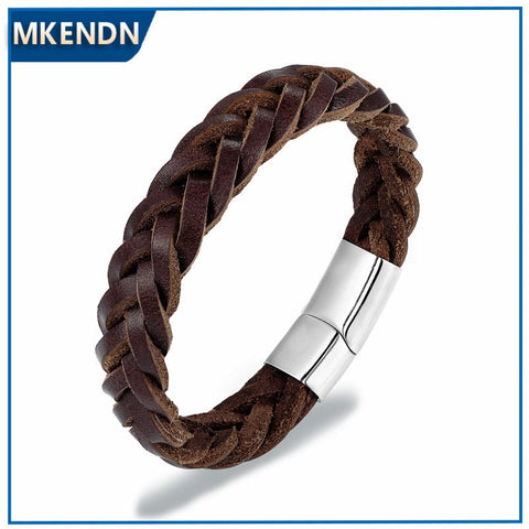 Handmade-vintage-leather-bracelet
